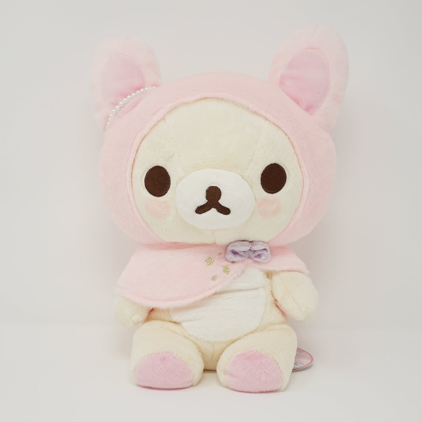 2016 Korilakkuma Bunny Cape Medium Plush - Soft & Sweet Dreams Rilakkuma